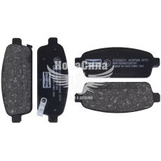 Колодки гальмівні Opel Astra J з09р.в. зад. (Champion) (з датчиком)