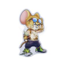 Наклейка Мишка 13,5х8