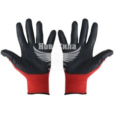 Рукавиці робочі (Україна) прорезиннені червоні