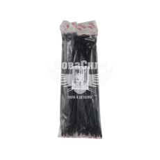 Хомут пластиковий чорний 5,0х200 (Vortex) (уп. 100шт.)