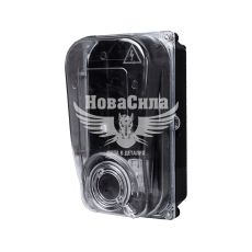 E.NEXT Корпус пластиковий e.mbox.stand.plastic.n.f1.pe прозорий, під однофазний лічильник, навісний