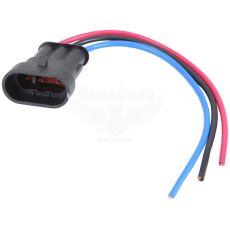 Разъем 3-кон. папа герметичный (Flagmus)