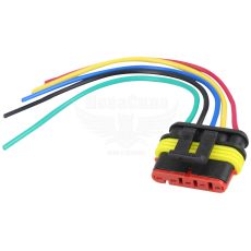 Разъем 5-кон. мама герметичный (Flagmus)