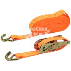 Трос-ремінь стяжний 1,5т.7м. (Molder Tools) (трос+мех.)