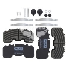 Колодки гальмівні BPW SKH SB3745 (Sauer) (прямі)