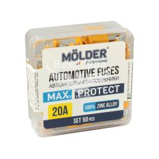 Запобіжники плоскі стандарт (Molder) уп. 50шт. (20А)