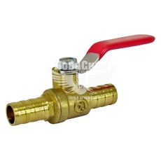 Кран шаровий повітряний на шланг 12мм. (Intertool)