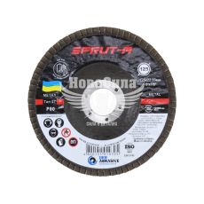 Диск шліфувальний пелюстковий 125x22мм P80 (Sprut-A) (Т27)