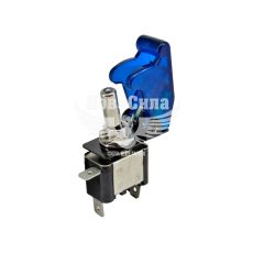 Переключатель Унив. 1-полож. синий (КНР) 3-конт.