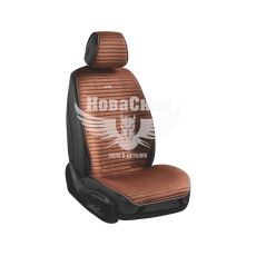 Чехлы на сиденья (CarLife) премиум перед. Sport (к-т.-2шт.) кофейные