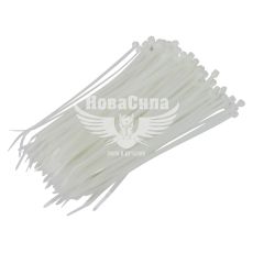 Хомут пластиковий білий 3,6х200 (Belauto) (уп. 100шт.)