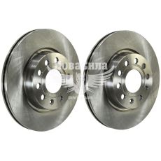 Диск гальмівний VW Caddy III з04р.в. перед. (Champion) (280мм.)