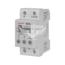 E.NEXT Реле контролю напруги однофазне e.control.v09 63А з індикацією