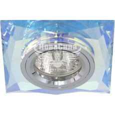 Feron Світильник вбудований 8150-2 квадратний під лампу G5.3 MR16, 7-мультиколор