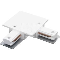 Feron Конектор кутовий для шинопровода LD1005 однофазний білий