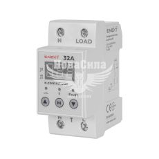 E.NEXT Реле контроля напряжения однофазное e.control.v08 32А с индикацией