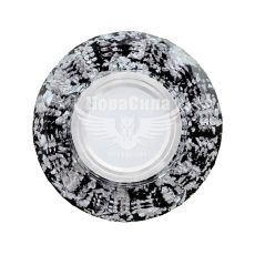 Feron Світильник вбудований CD831 круглий під лампу G5.3 MR16, з підсвіткою чорний срібло