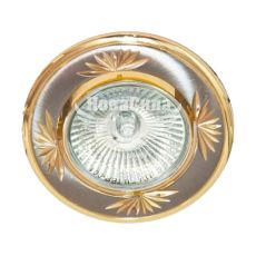 Feron Світильник вбудований 246DL поворотний під лампу G5.3 MR16, титан золото