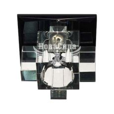 Feron Світильник вбудований 1525 квадратний під лампу G9 JCD9, чорний