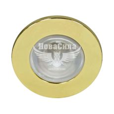 Feron Світильник вбудований 2746 круглий під лампу E14 R39, золото