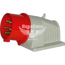 E.NEXT Силовая вилка стационарная 3P+N+PE, 400В, 16А, IP44