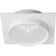 Ardero Світильник вбудований DL2818 квадратний під лампу GX35, білий