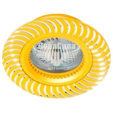 Feron Світильник вбудований GS-M392 круглий під лампу G5.3 MR16, золото