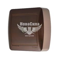 LEZARD DEMET Розетка TV прохідна, античний кедр