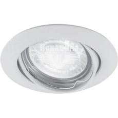 Feron Світильник вбудований DL308 поворотний під лампу G5.3 MR16, білий