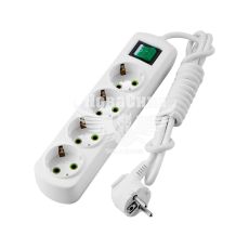 Lezard Letitia Подовжувач 4 входи 5 метра з/з з вимикачем