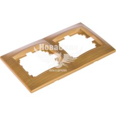 LEZARD MIRA Рамка 2-а горизонтальна, клен