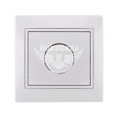 LEZARD MIRA Вимикач реостатного типу (діммер) 500W, білий