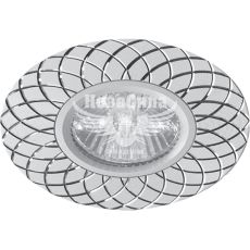 Feron Світильник вбудований GS-M888 круглий під лампу G5.3 MR16, білий