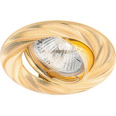 Feron Світильник вбудований DL6027 поворотний під лампу G5.3 MR16, золото