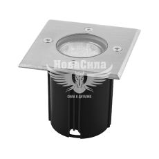 Feron Тротуарный светильник 3733 под лампу G5.3 MR16 черный