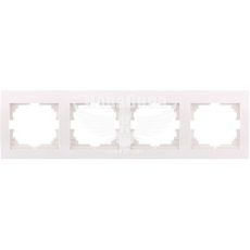 LEZARD DERIY Рамка 4-а горизонтальна, білий