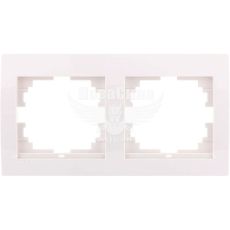 LEZARD DERIY Рамка 2-а горизонтальна, білий