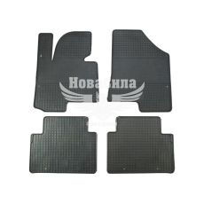 Автокилимки в салон Hyundai IX-35 с10г.в. (Polytep) (резиновые) кт.-4шт. (KIA Sportage с10г.в.)