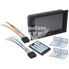 Автомагнітола 2-DIN (Celsior) USB+Bluetooht+SD Сard+AUX CSW-7221
