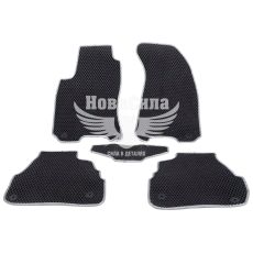 Автокилимки в салон VW Passat з97-05р.в. (Digital Designs) (EVA) (Этилвинилацетат) кт.-5шт. черные