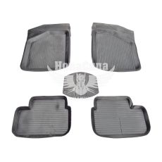 Автокилимки в салон 2108-099, 2113-15 (Дубно) (гумові) кт.-5шт.