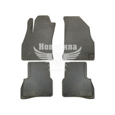 Автокилимки в салон Fiat Doblo з10р.в. (GZ) (гумові) кт.-4шт. (Opel Combo з11р.в.)