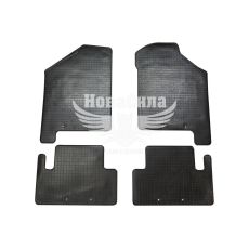 Автокилимки в салон 2108-099, 2113-15 (Budget) (гумові) кт.-4шт. (євроборт)