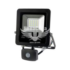 LEZARD Прожектор світлодіодний 30Вт 230V 6500K 2400Lm з датчиком руху