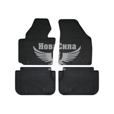 Автокилимки в салон VW Caddy з03-20р.в. (Polytep) (гумові) кт.-4шт.