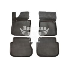 Автокилимки в салон VW Caddy з03-20р.в. (Polytep) (гумові) кт.-4шт. (високий борт)