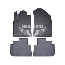 Автокилимки в салон Peugeot 407 з04-11р.в. (Stingray) (гумові) кт.-4шт.