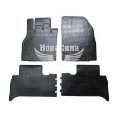 Автокилимки в салон Renault Scenic II-III з03-15р.в. (Budget) (гумові) кт.-4шт.
