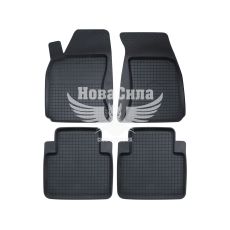 Автокилимки в салон Skoda Super B з01-08р.в. (Polytep) (гумові) кт.-4шт. (високий борт)