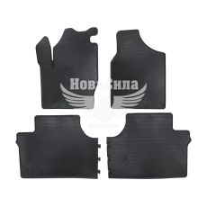 Автокилимки в салон VW Sharan з95-10р.в. (Stingray) (гумові) кт.-4шт. (F. Galaxy, Seat Alhambra)